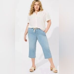 J. Crew Women's Classic White Button-Down Shirt 3X